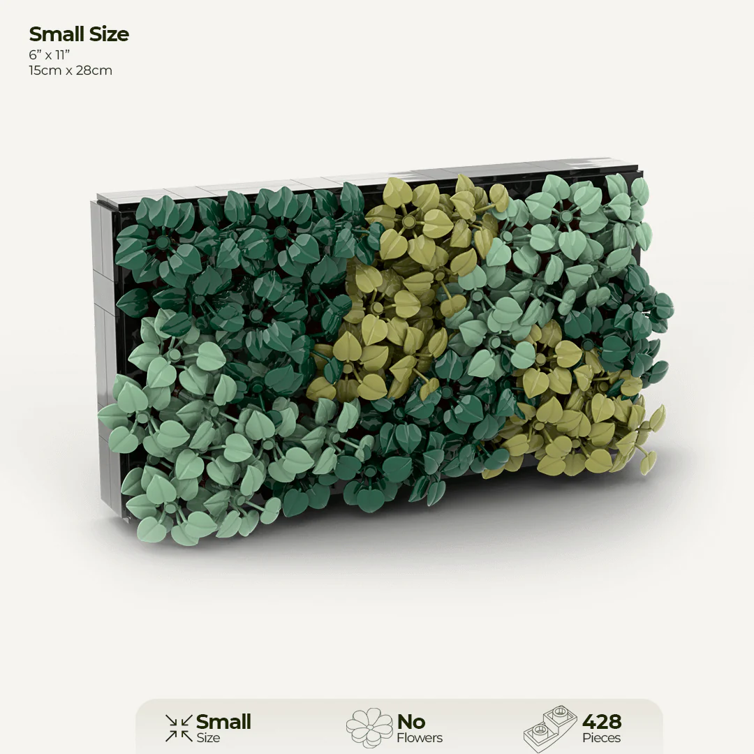 Sunflower Moss Garden: A Modern Interpretation of Nostalgic Brick Materials