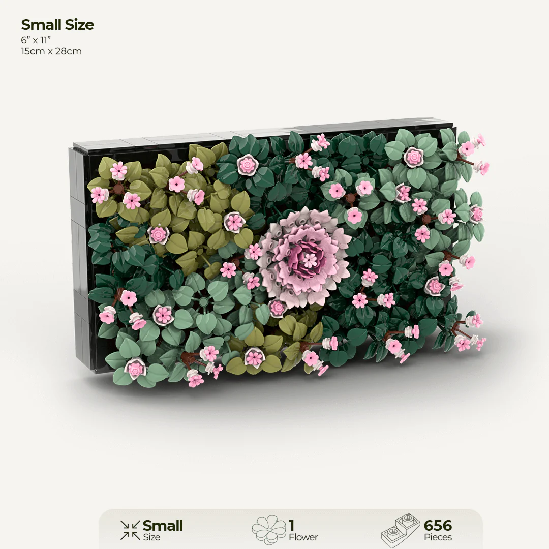 Sunflower Moss Garden: A Modern Interpretation of Nostalgic Brick Materials