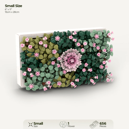 Sunflower Moss Garden: A Modern Interpretation of Nostalgic Brick Materials