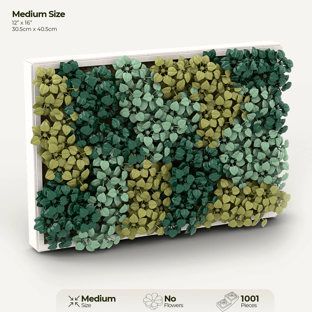 Sunflower Moss Garden: A Modern Interpretation of Nostalgic Brick Materials