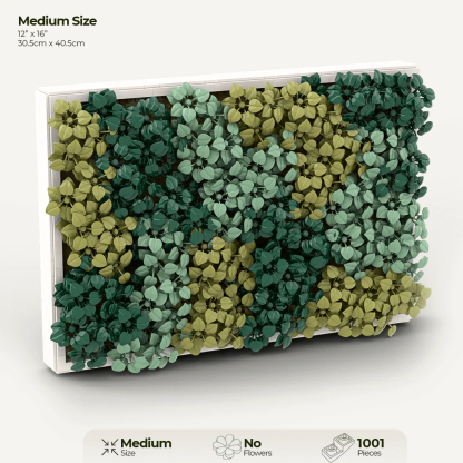 Sunflower Moss Garden: A Modern Interpretation of Nostalgic Brick Materials