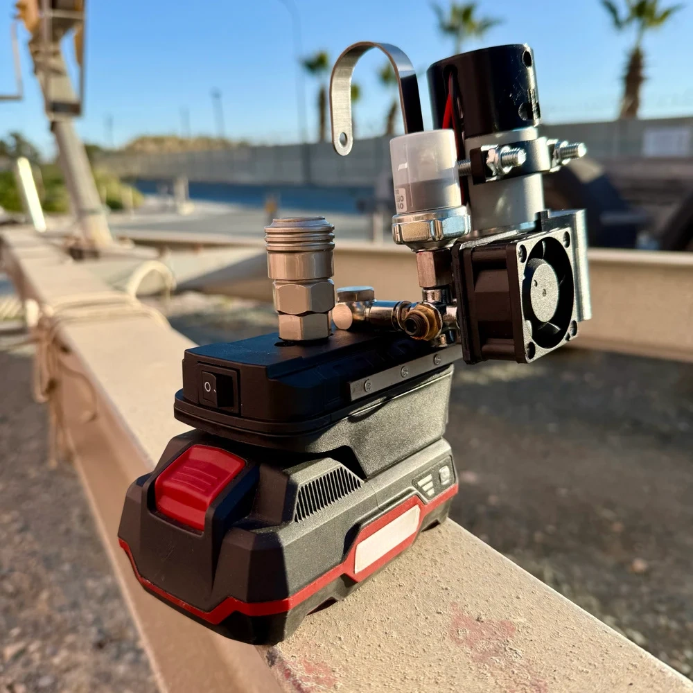 Mini Compressor for Nail Guns – Portable & Lightweight Air Source 🔨💨⚡