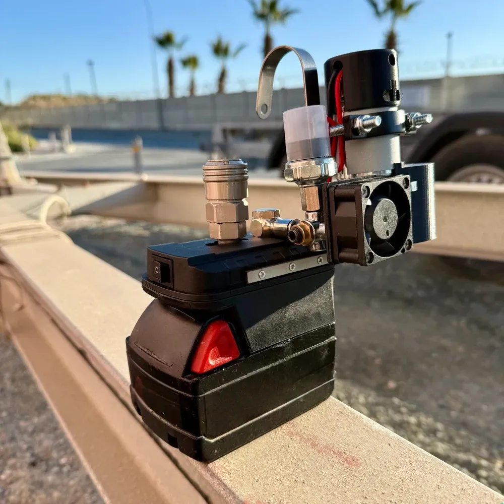 Mini Compressor for Nail Guns – Portable & Lightweight Air Source 🔨💨⚡