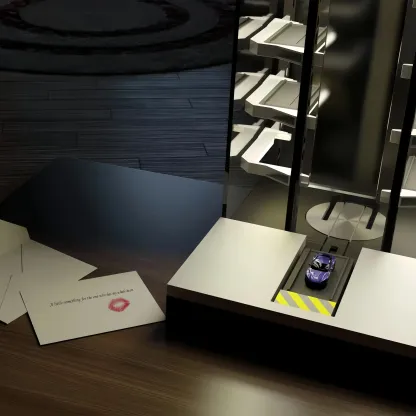 Smart Display Garage for Model Cars – Climate-Controlled Storage with Adjustable Lighting 🚗✨🏠