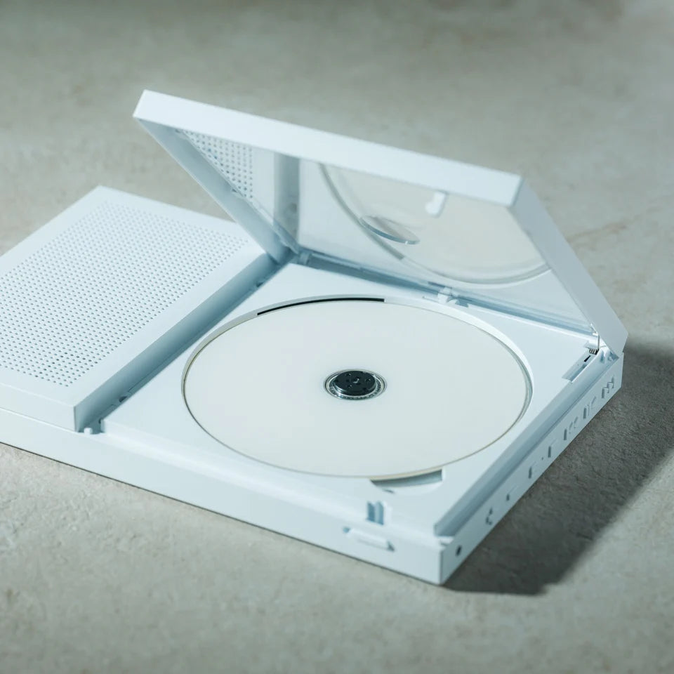 Portable CD Player with Bluetooth 5.1, Built-in Speaker &amp; Wall-Mountable Design, LED Display Anti-Shock Protection