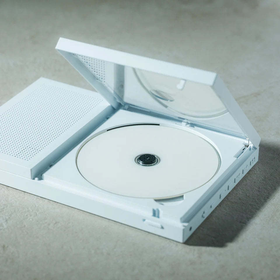 Portable CD Player with Bluetooth 5.1, Built-in Speaker &amp; Wall-Mountable Design, LED Display Anti-Shock Protection