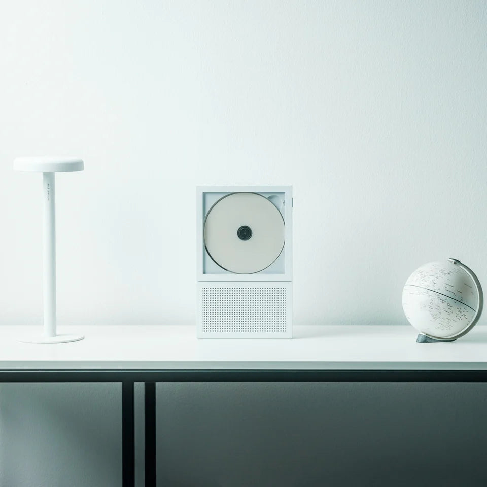 Portable CD Player with Bluetooth 5.1, Built-in Speaker &amp; Wall-Mountable Design, LED Display Anti-Shock Protection