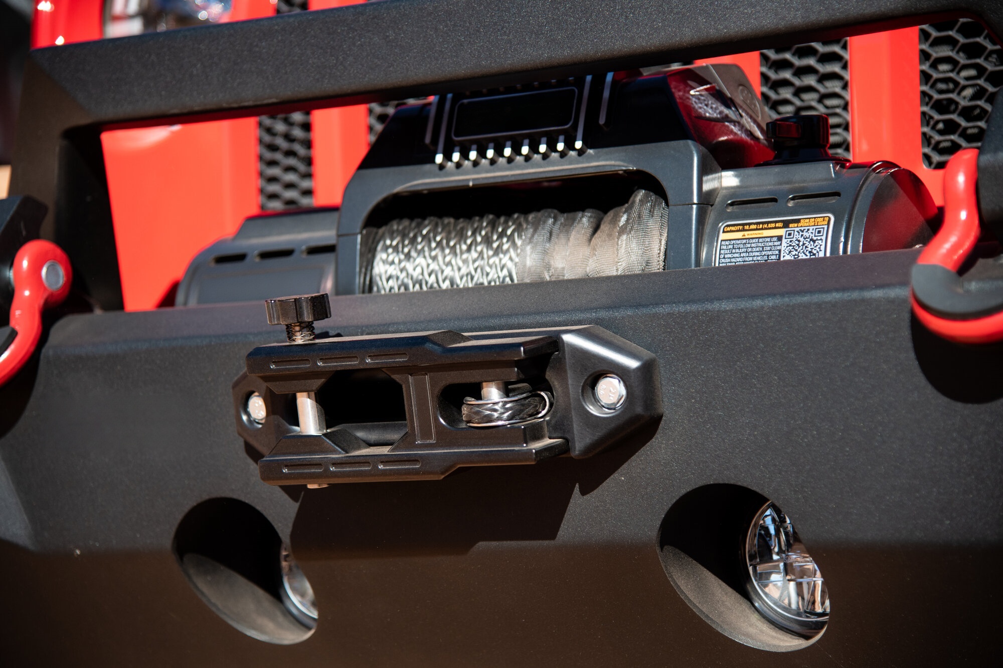 Heavy-Duty Winch Hook & Nesting Fairlead – 16,000 lb WLL Recovery System 🏜️💪🔗