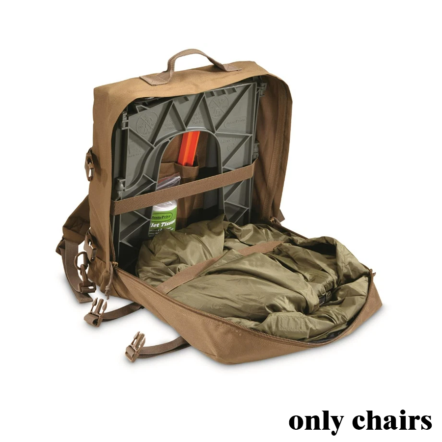 Portable camping toilet (toilet only)