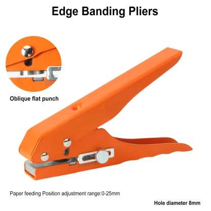 Single Hole Puncher 8mm, 10mm, 12mm, 15mm Heavy Duty Portable Puncher