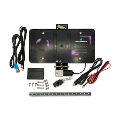 StealthPlate – Motorized Sliding License Plate Hider with Remote Control 🚗⚡🔒
