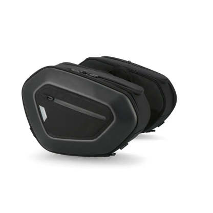 H-Style Motorcycle Side Bag Set – For High-Mount Exhaust Systems