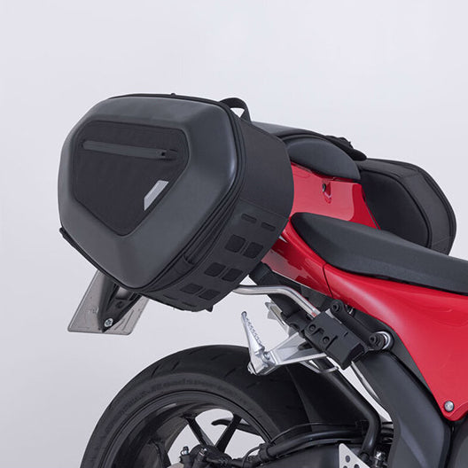 H-Style Motorcycle Side Bag Set – For High-Mount Exhaust Systems