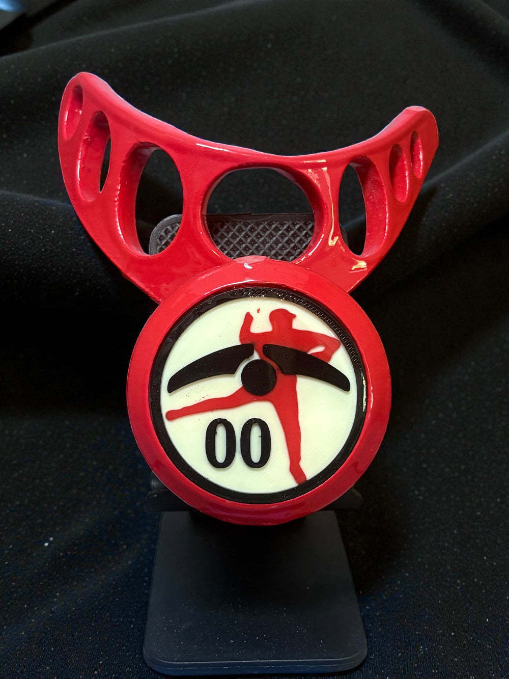 Baseball glove support strip