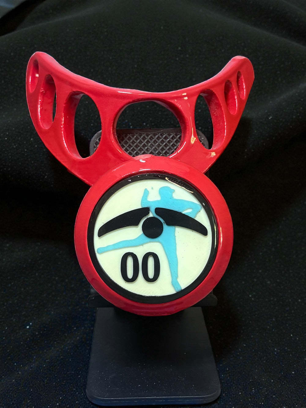 Baseball glove support strip
