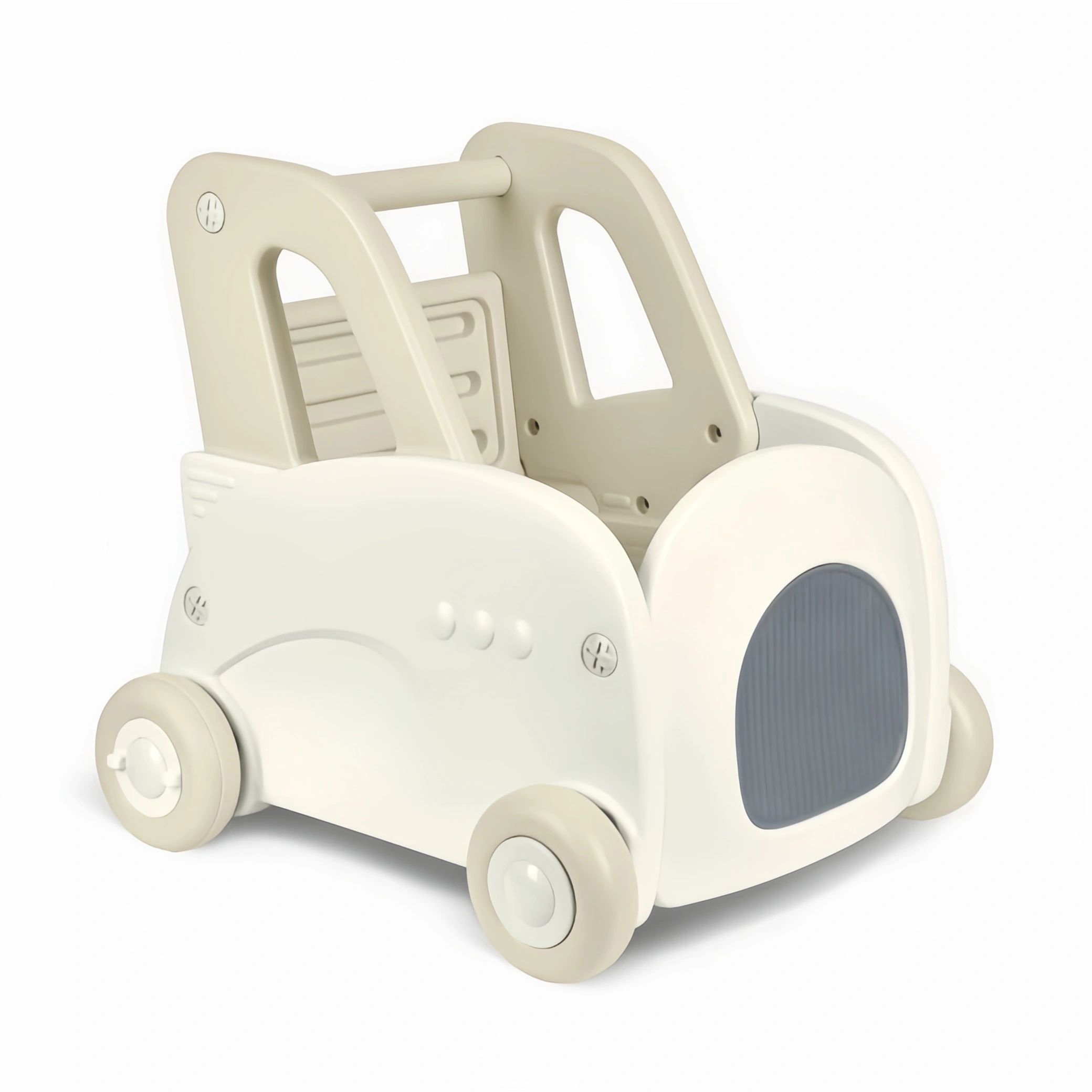 4-in-1 Baby Walker – Push, Ride, Pull & Shop for Ages 1-3 🛒🚶‍♂️🧸