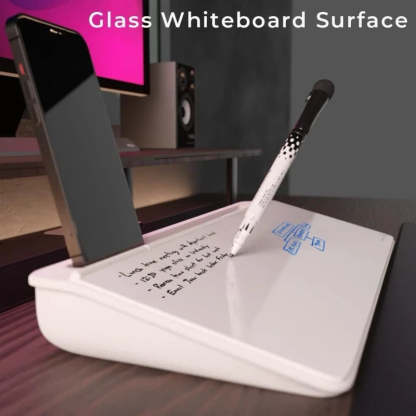 Desktop Whiteboard with Marker Set
