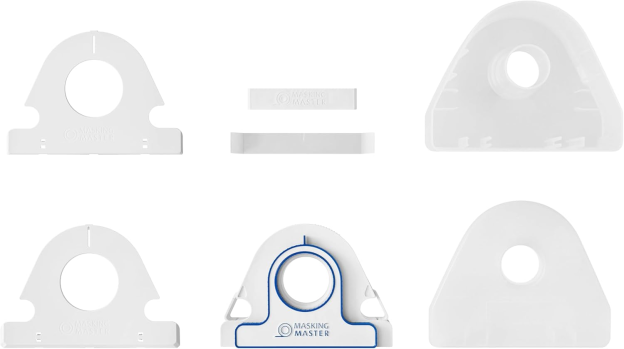 Paint Tape Applicator – 5× Faster Masking with Precision Control for Painting, Caulking & Trim Work！