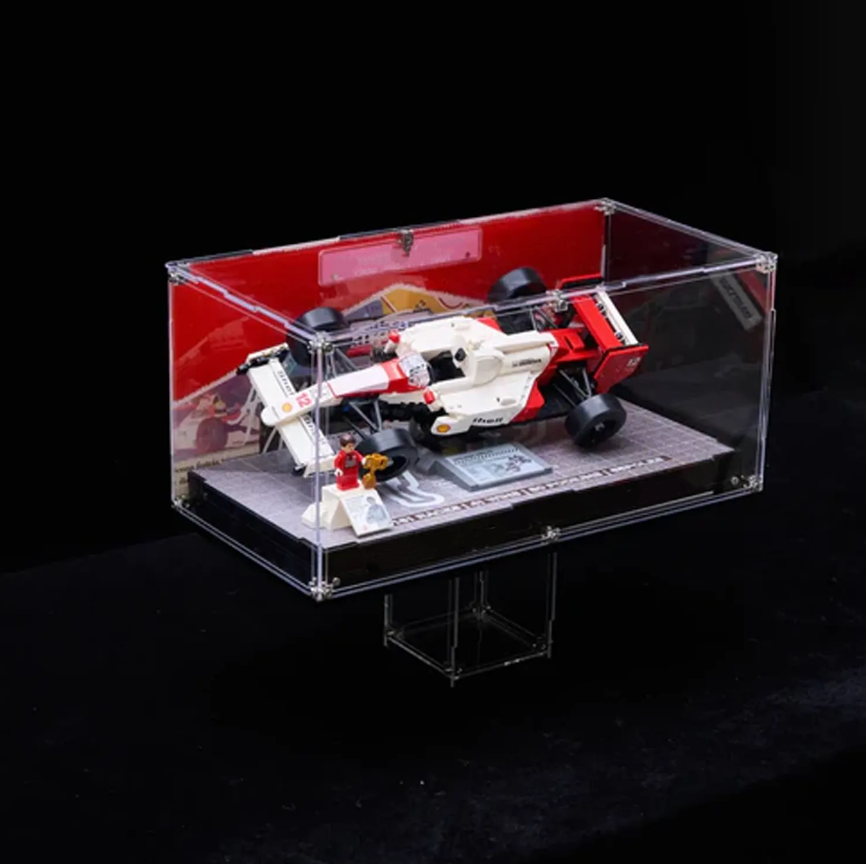 Medium Acrylic Display Case for LEGO Icons Series Collector Cars