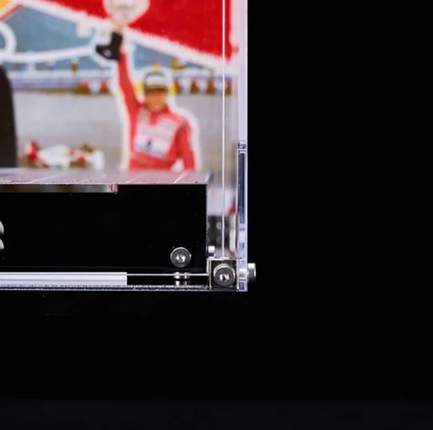 Medium Acrylic Display Case for LEGO Icons Series Collector Cars