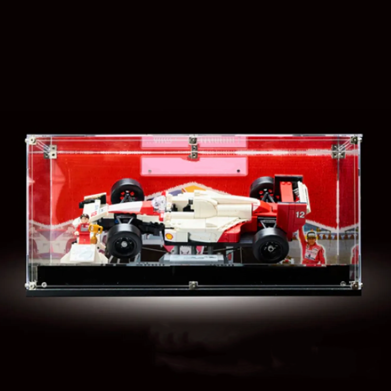Medium Acrylic Display Case for LEGO Icons Series Collector Cars