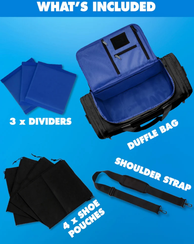 A High-Capacity Duffle Built for Travel, Training, and Everyday Hustle.