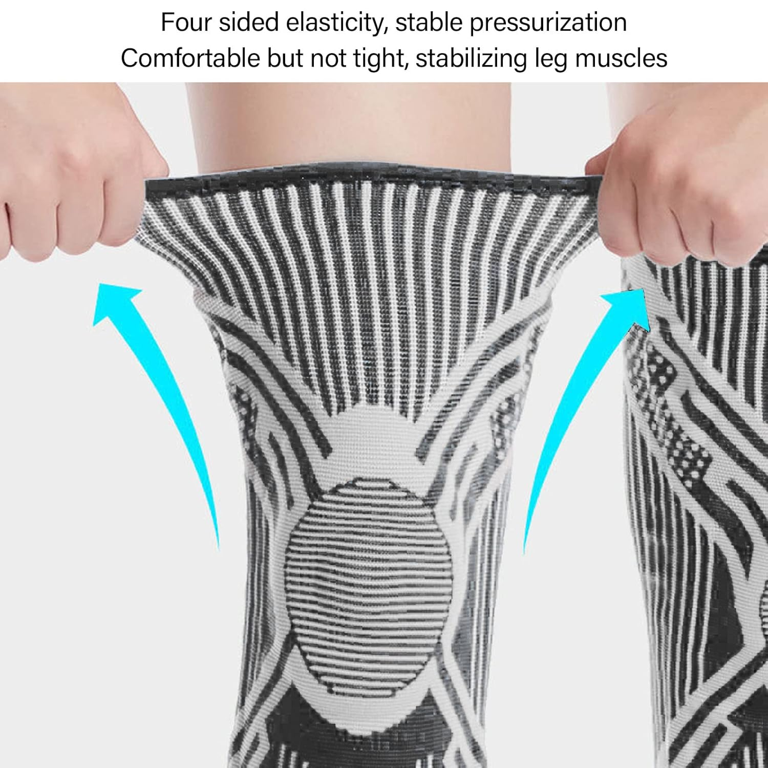 Impact-Ready Knee Guard – High-Compression Protective Sleeve | Shock Absorption & Stability for Wrestling, Skating & Intense Training