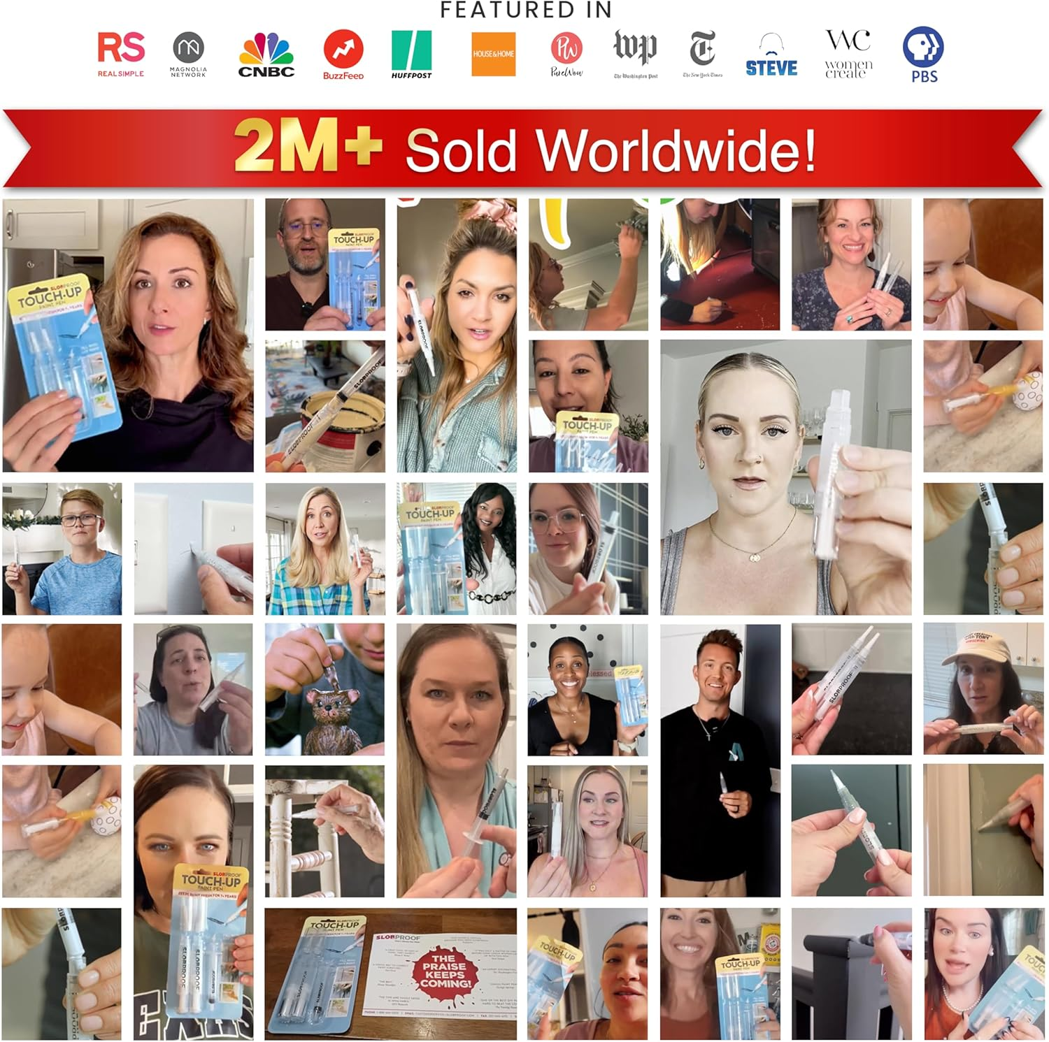 Refillable Touch-Up Paint Pen