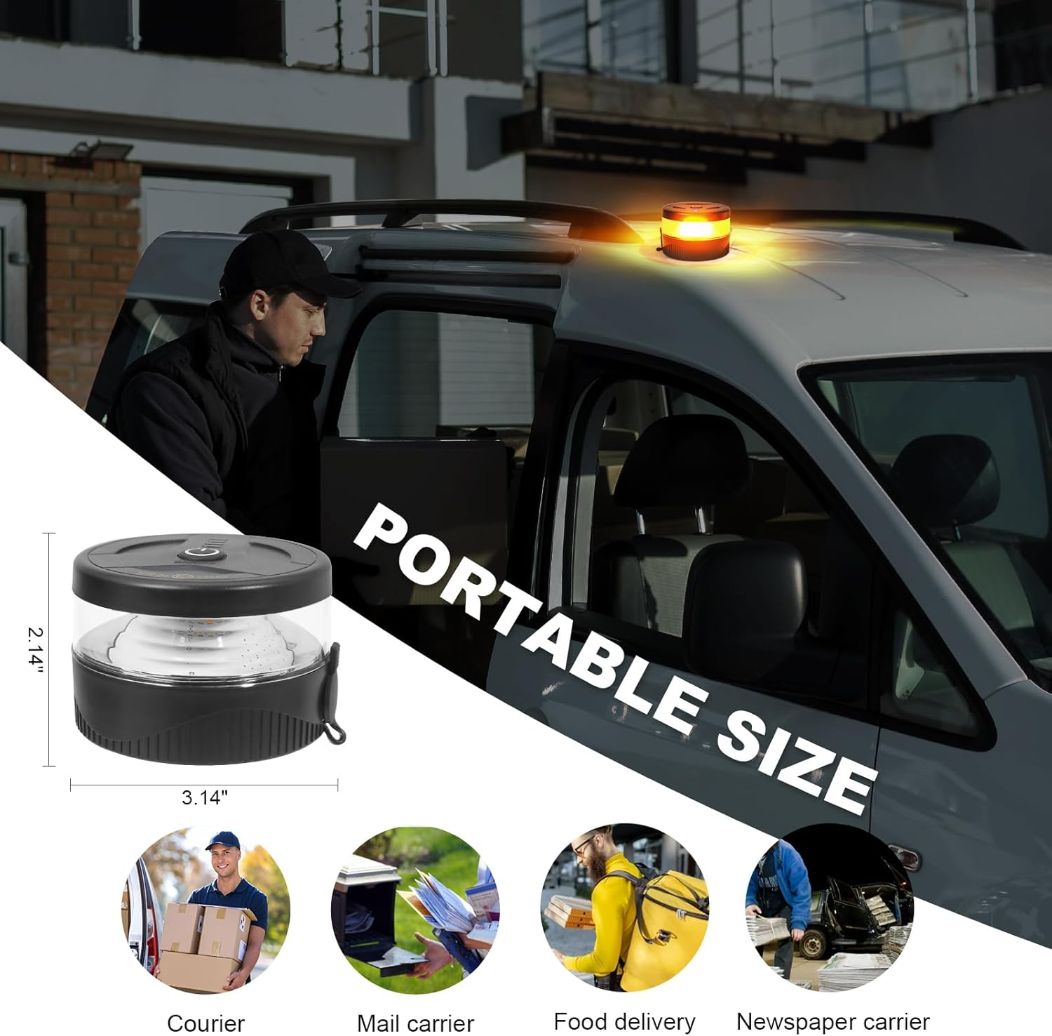 ⚡Ultra-Bright Magnetic Beacon — Instant Warning Power Anywhere