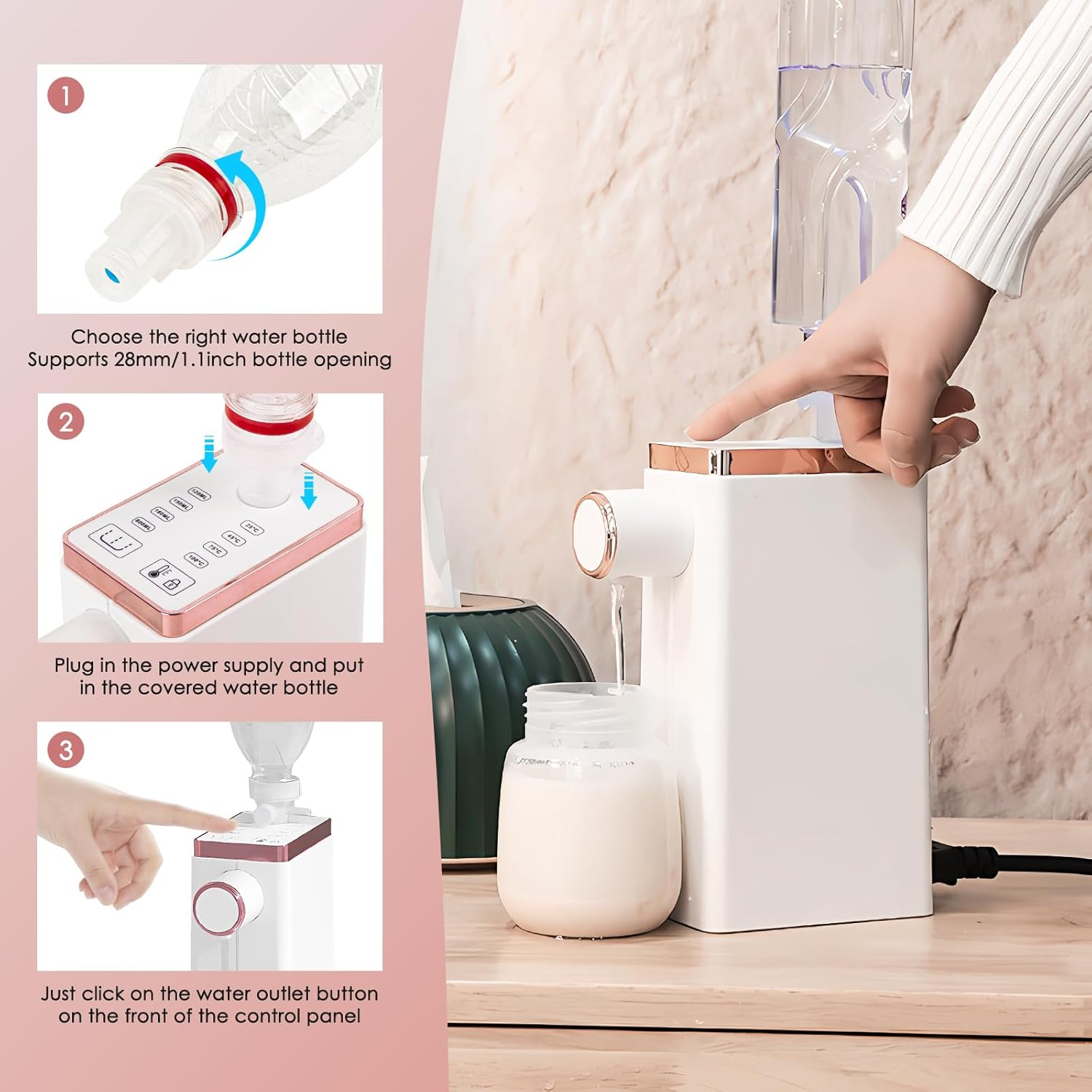 Instant Hot Water in 3 Seconds ⚡ Smart Temperature Control, Anytime Convenience