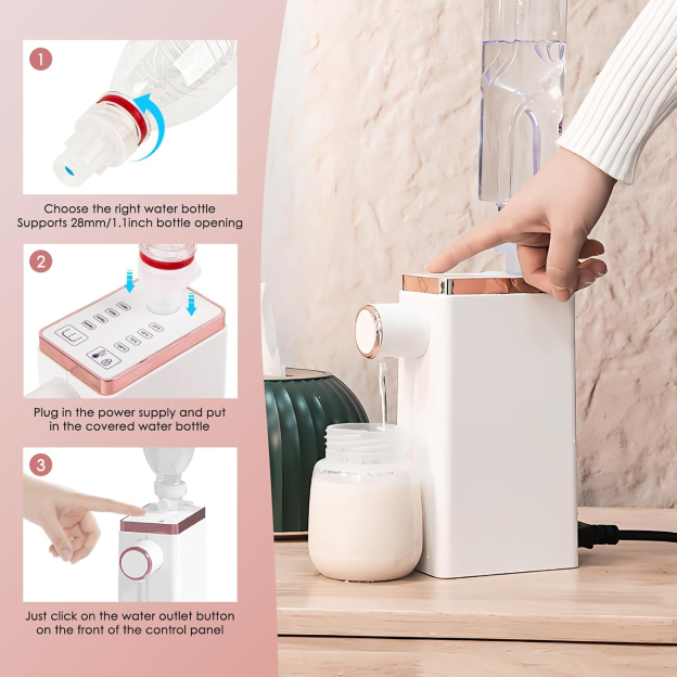 Instant Hot Water in 3 Seconds ⚡ Smart Temperature Control, Anytime Convenience