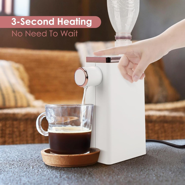 Instant Hot Water in 3 Seconds ⚡ Smart Temperature Control, Anytime Convenience