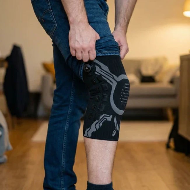 Smart knee brace — Medical-Grade Knee Stabilizer with Micro！