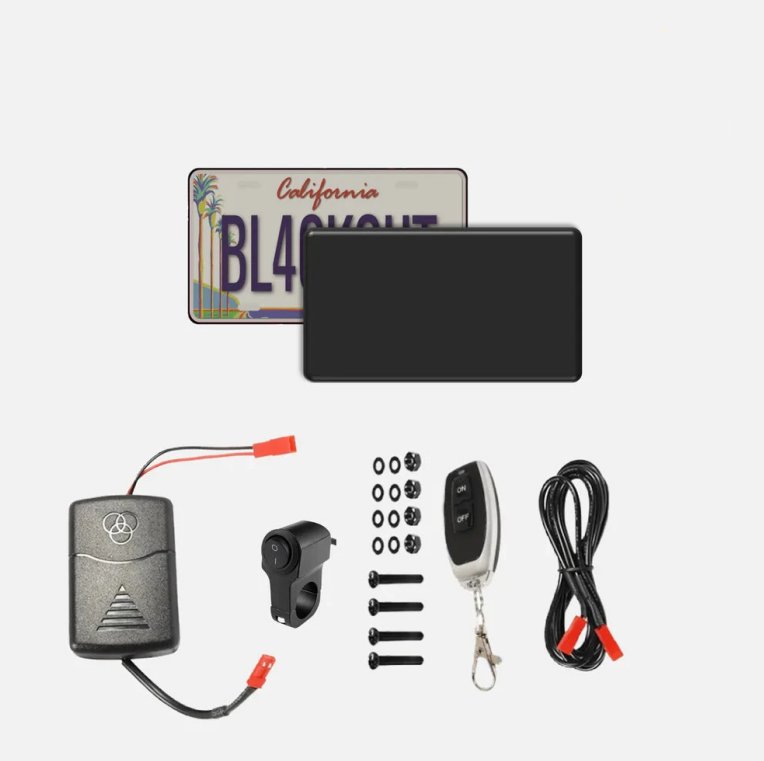 Hiding license plate -  Hide license plate in 0.01 milliseconds