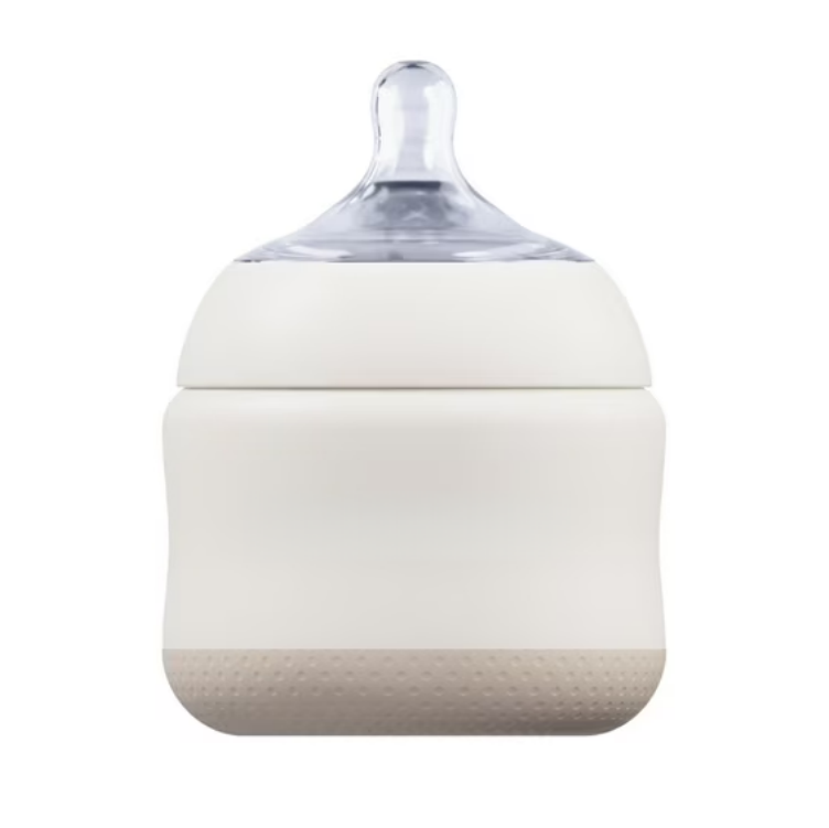 Hands-free anti-colic baby bottle