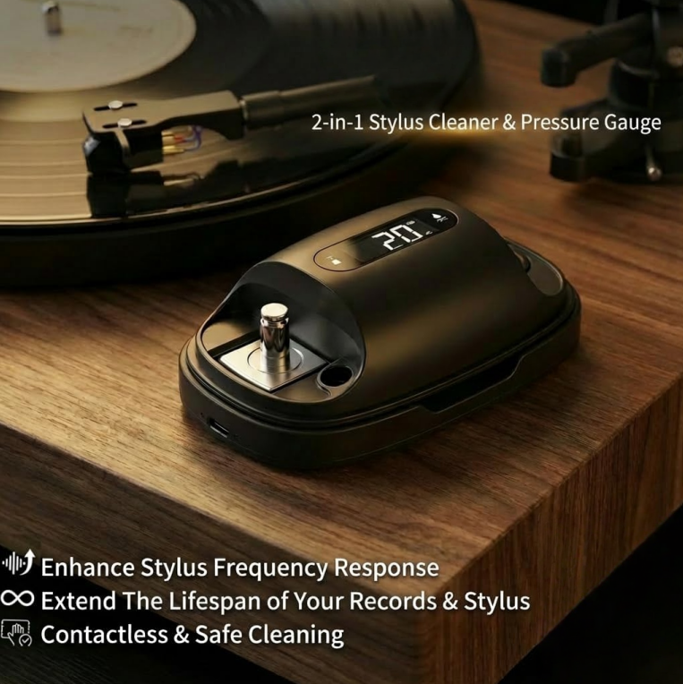 110kHz Ultrasonic Stylus Cleaner & Digital Force Gauge