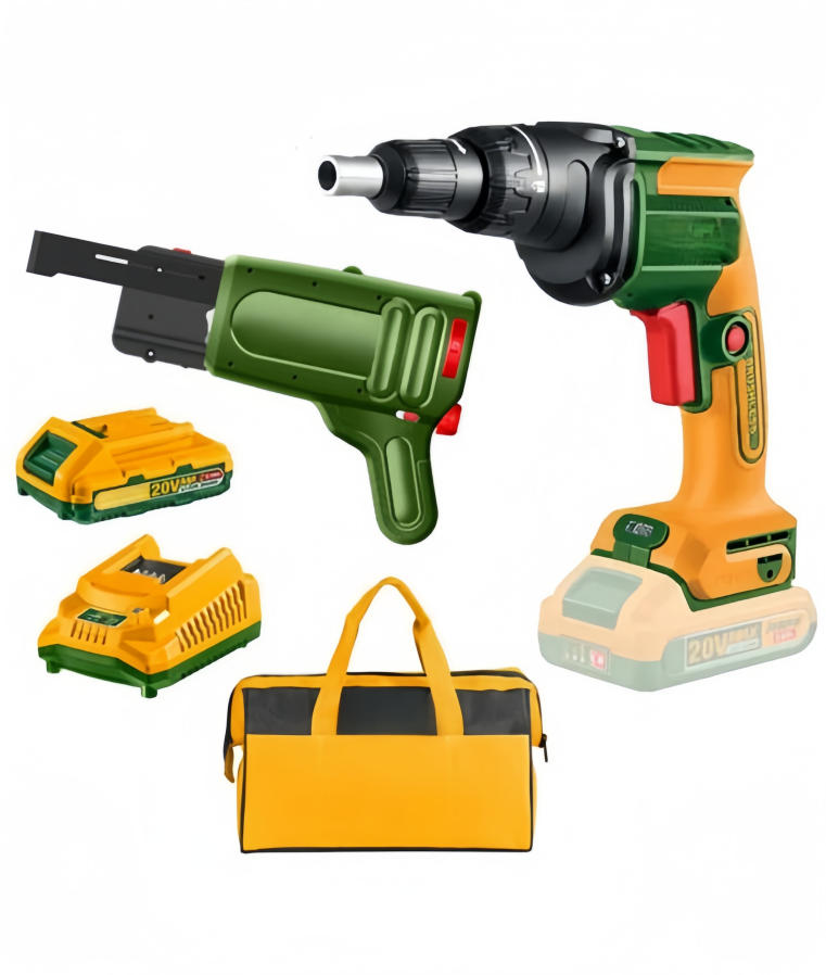 Cordless Drywall Screwdriver with Automatic Screw Feeder