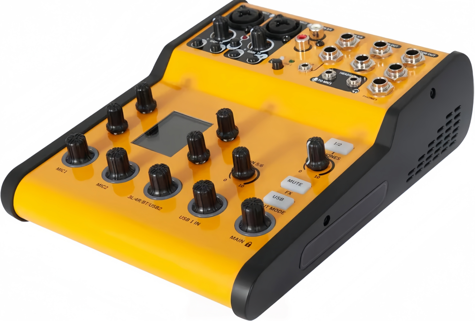 Compact Digital Mixer With USB-C & Bluetooth
