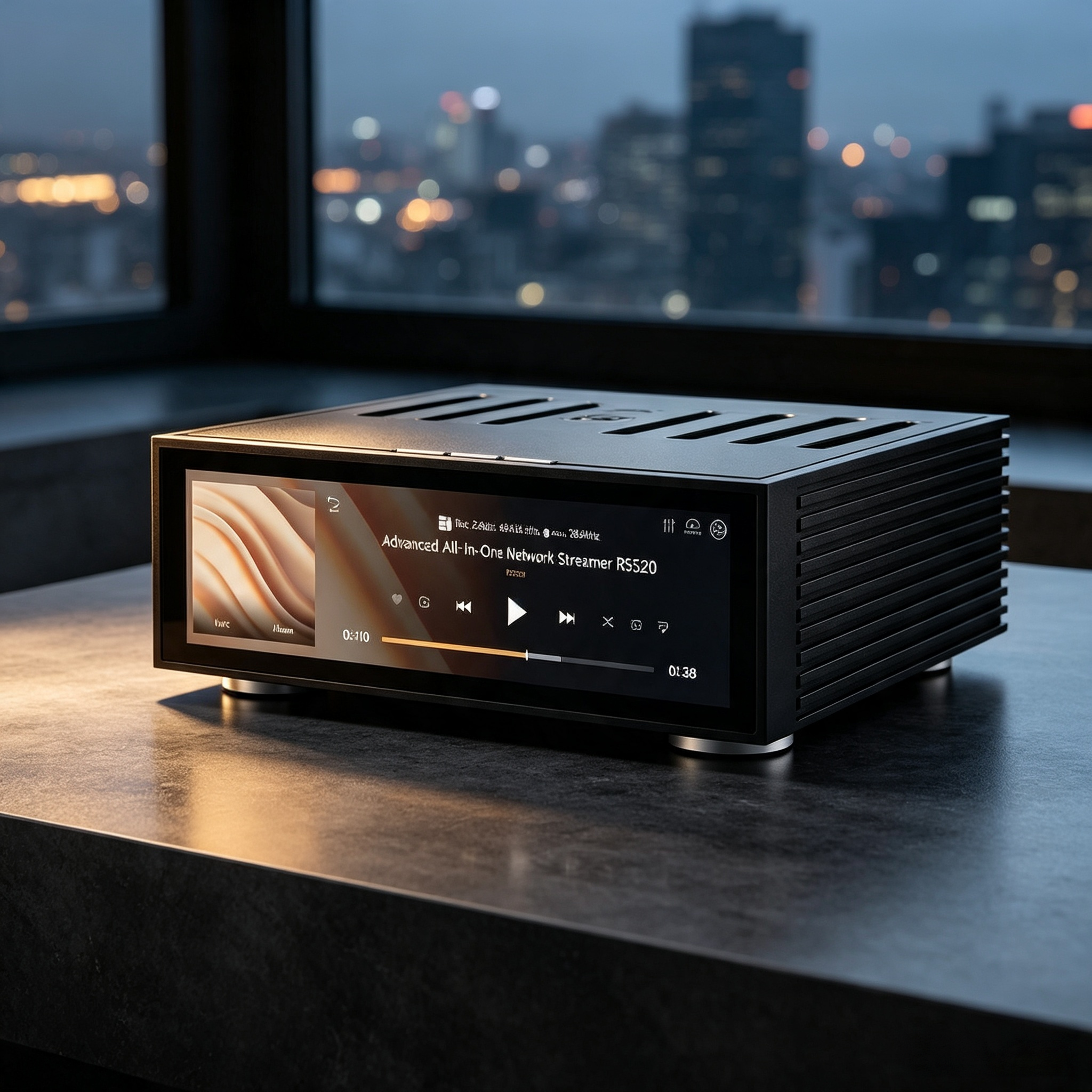 Premium Network Streamer & Integrated Amplifier for Ultimate Home Audio Experience