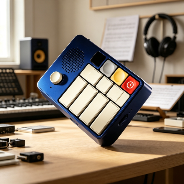 Compact Chord Synthesizer Portable Device