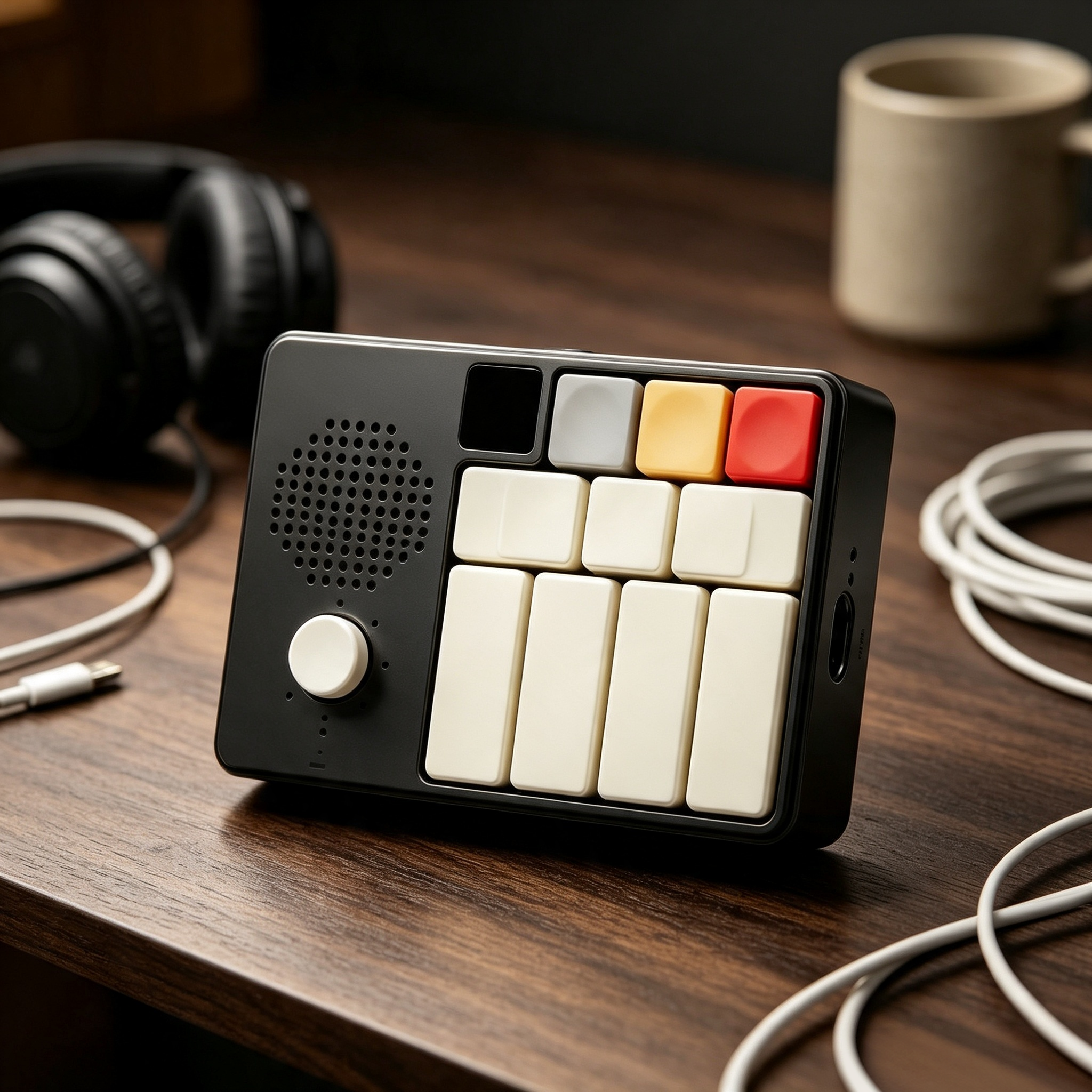 Compact Chord Synthesizer Portable Device