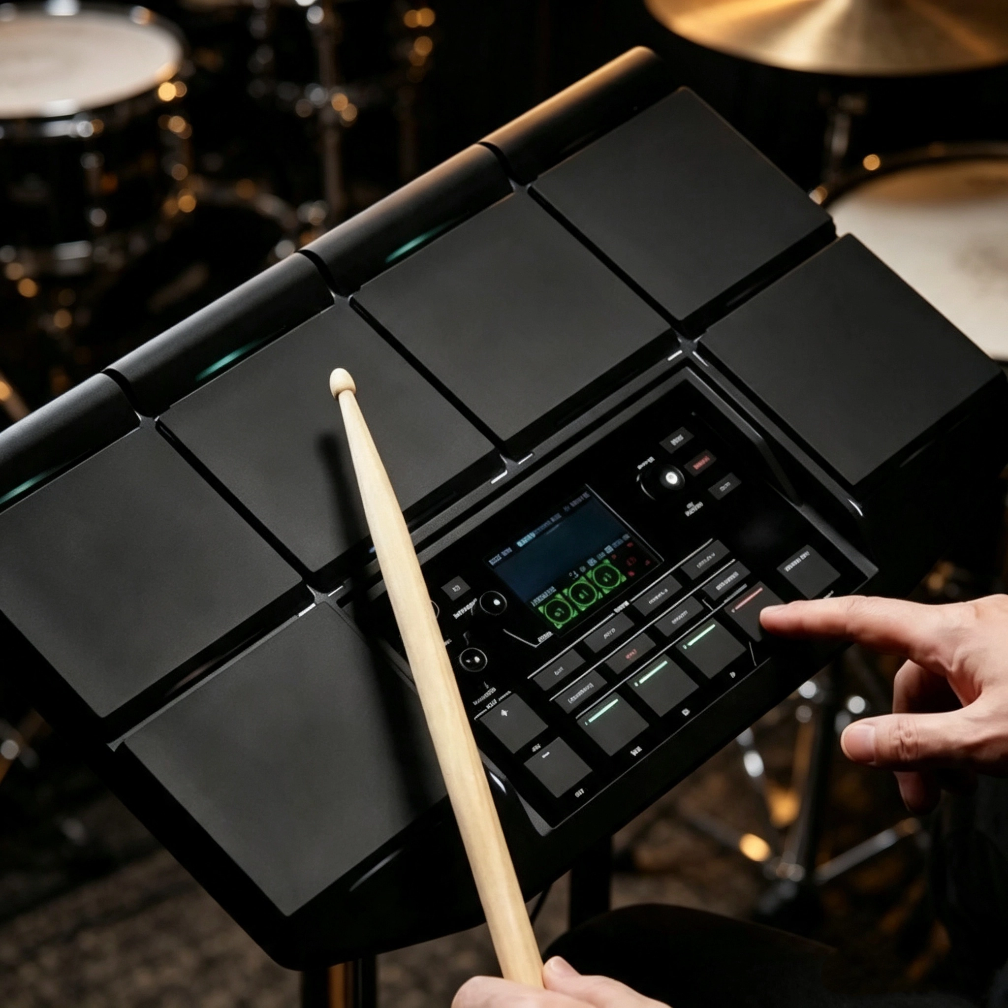 Professional Electronic Drum Pad Controller for Beat Making & Live Performance