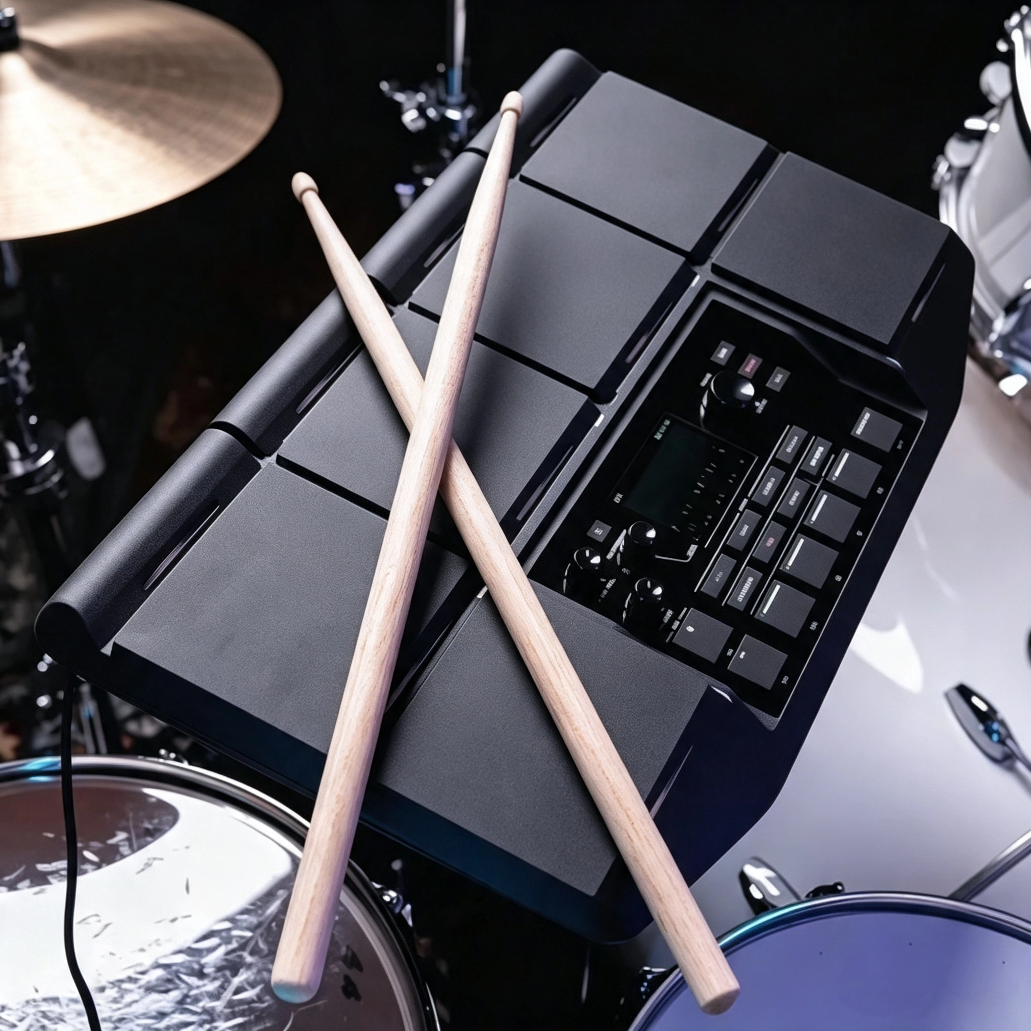 Professional Electronic Drum Pad Controller for Beat Making & Live Performance