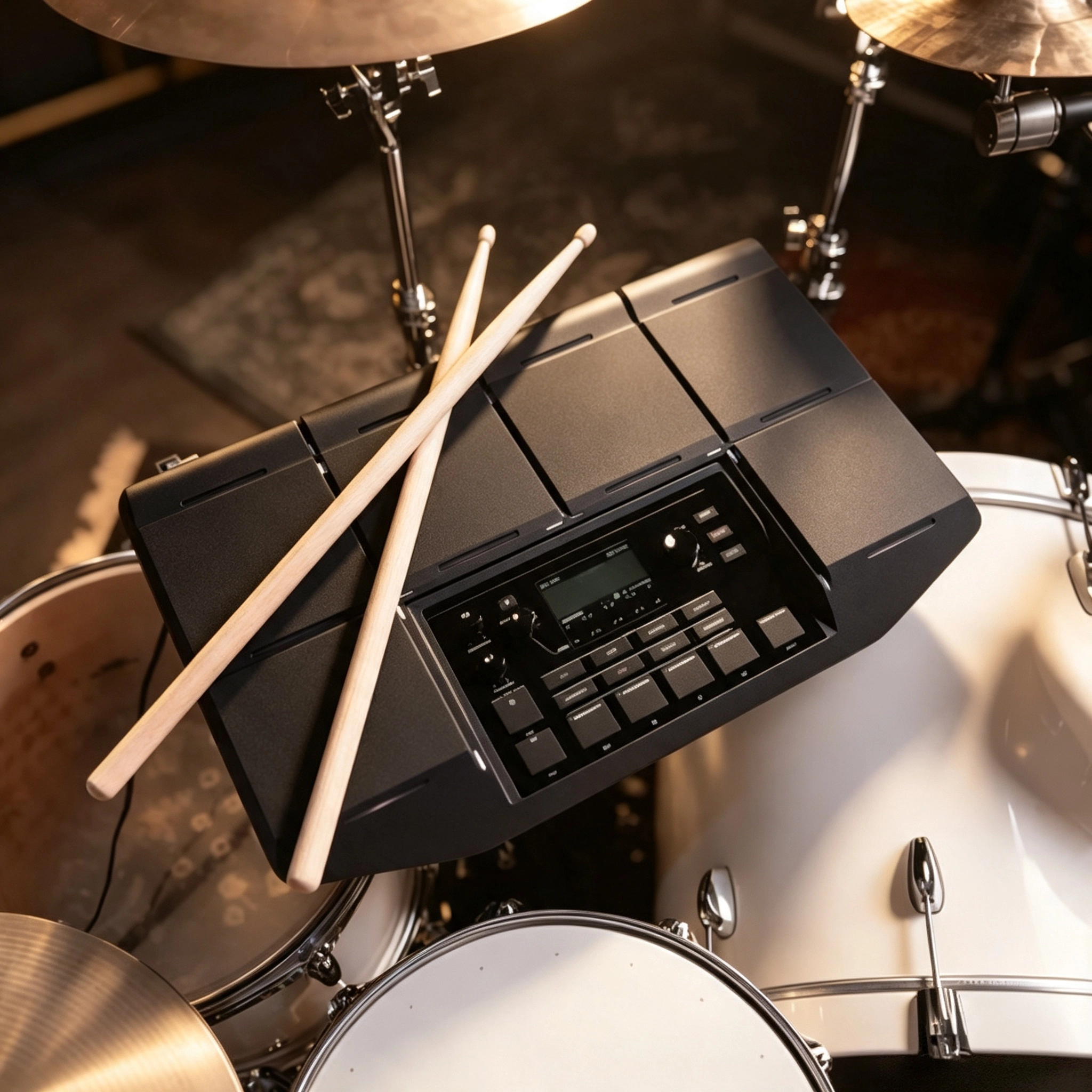 Professional Electronic Drum Pad Controller for Beat Making & Live Performance
