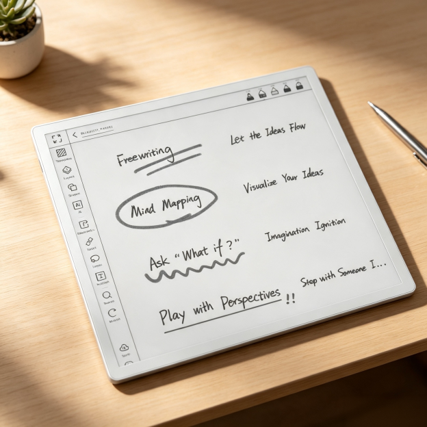 E-ink digital notebook