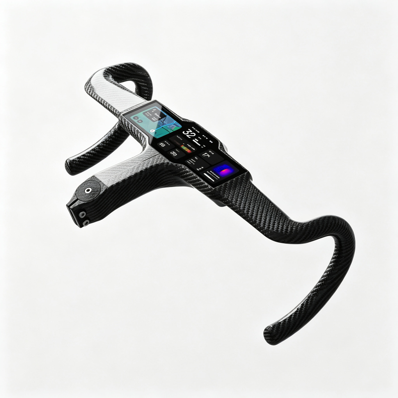 Smart Cycling Cockpit – Integrated GPS Navigation, Touchscreen, Lighting & Safety System