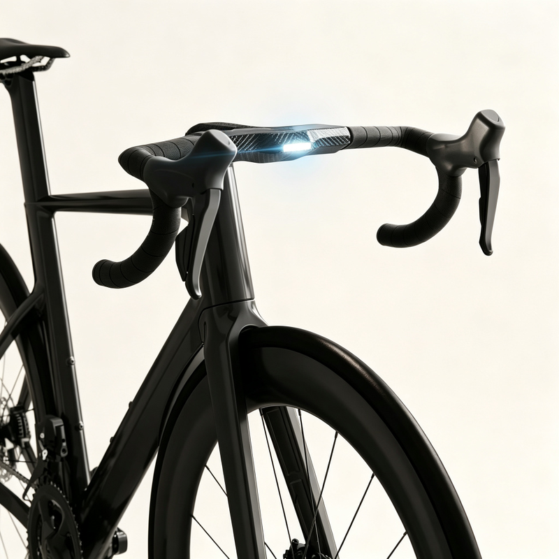 Smart Cycling Cockpit – Integrated GPS Navigation, Touchscreen, Lighting & Safety System