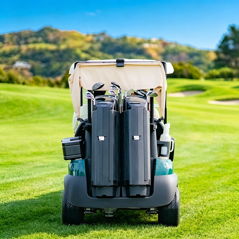 Premium Golf Bag Connect Suite – Smart 14-Club Storage, Wheels & Cart Accessories