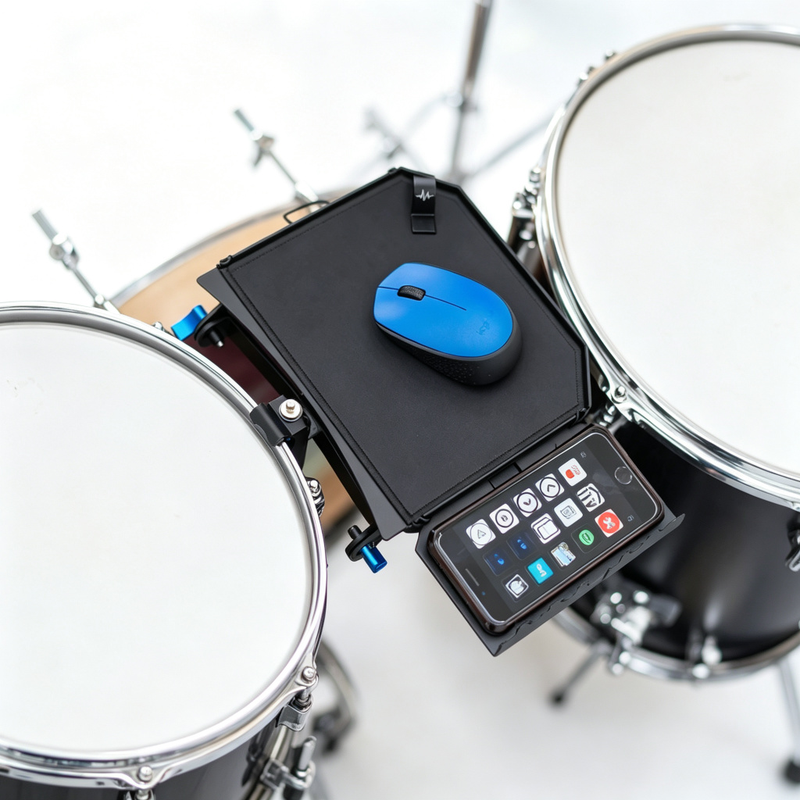 Modular Music Stand Board – Adjustable Workstation for Drummers, Musicians & Creators