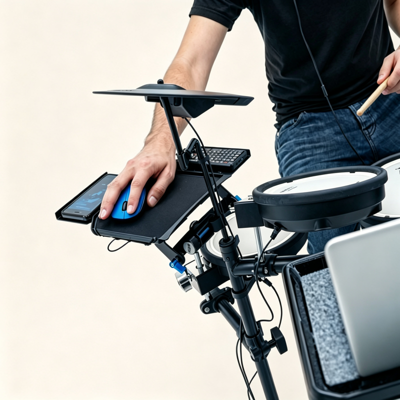Modular Music Stand Board – Adjustable Workstation for Drummers, Musicians & Creators